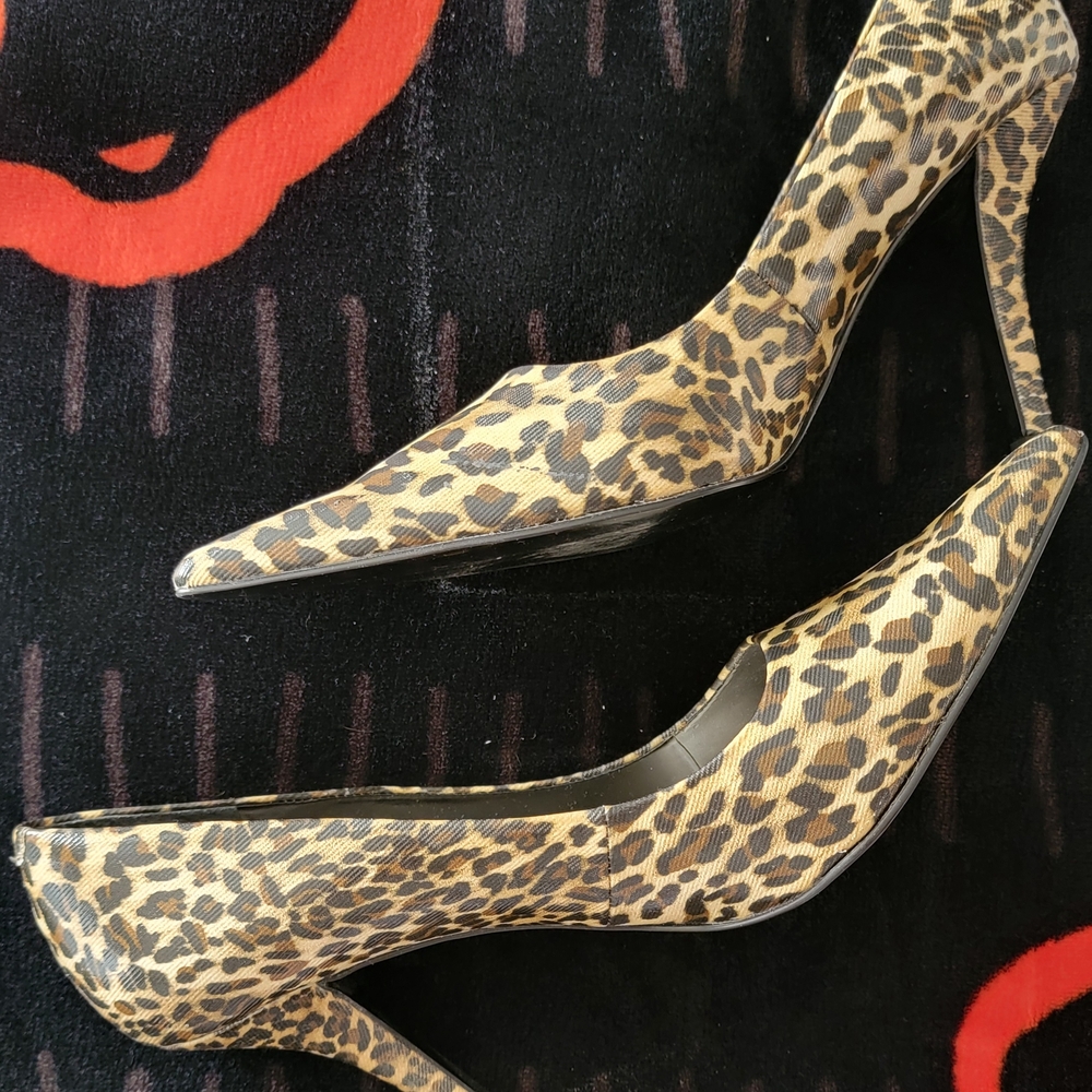 Leopard Print Women's Heels